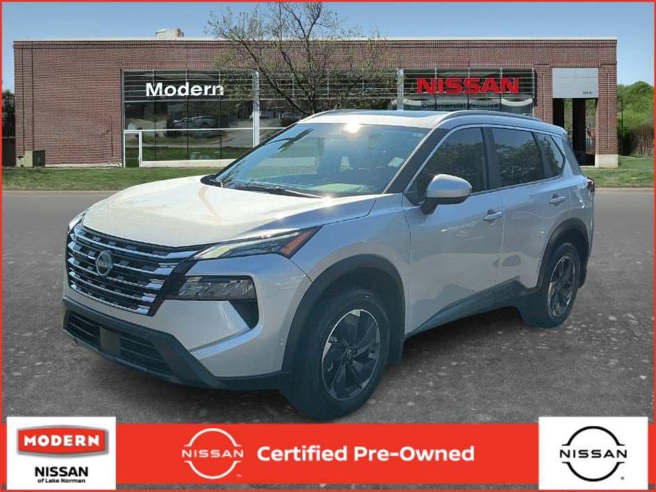 Certified Used 2025 Brilliant Silver Metallic Nissan SV image 1
