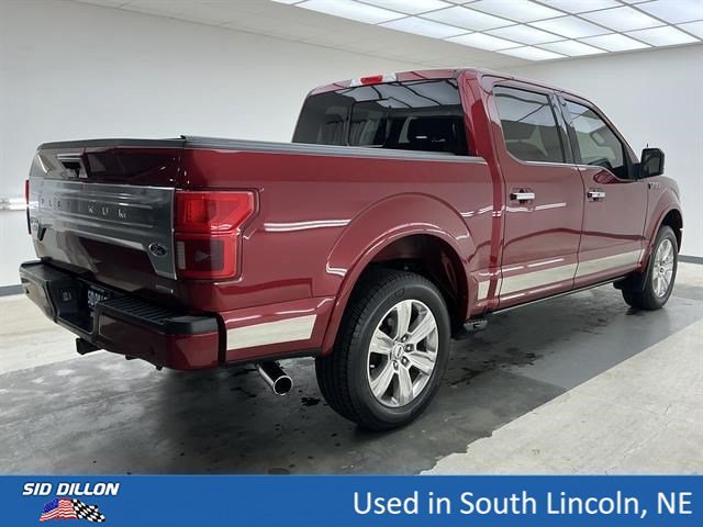 Used 2018 Ruby Red Metallic Tinted Clearcoat Ford Platinum image 4