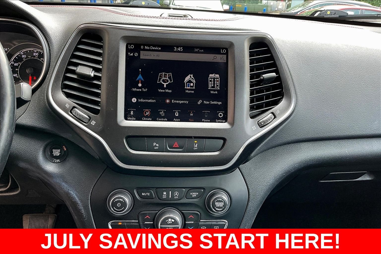 Used 2021 Orange Jeep Trailhawk image 16