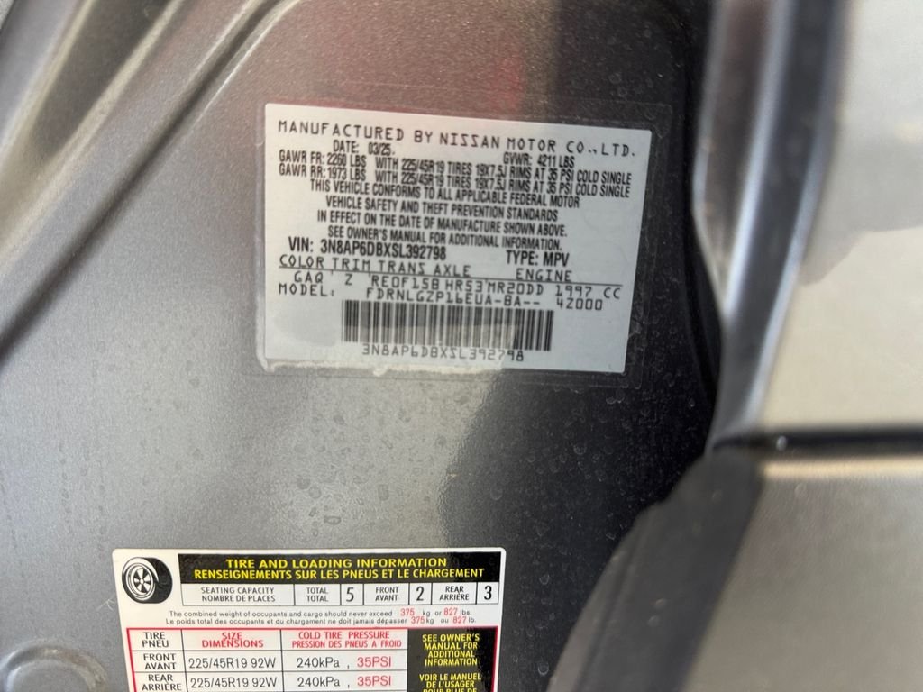 Certified Used 2025 Gray Nissan SR image 20