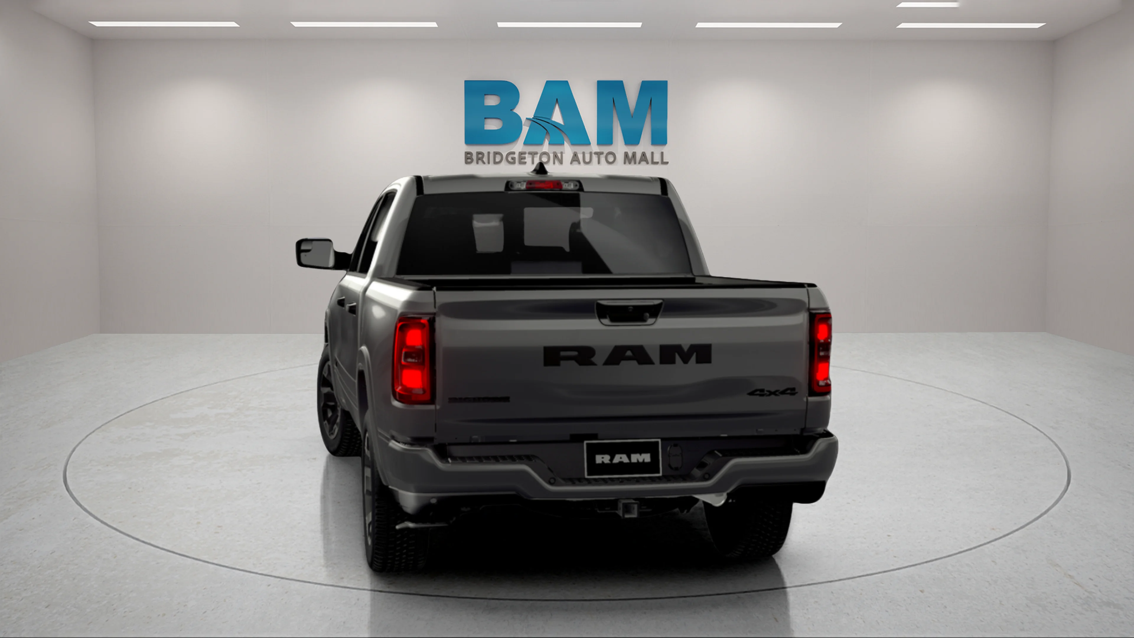 New 2026 Granite Crystal Metallic Clear-Coat Exterior Paint RAM Big Horn image 9