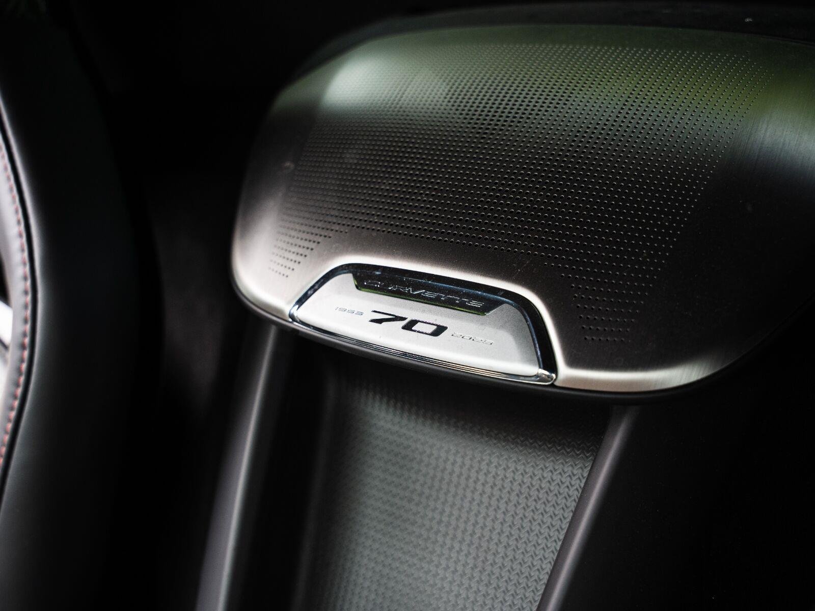 Used 2023 White Pearl Metallic Tricoat Chevrolet Stingray image 45