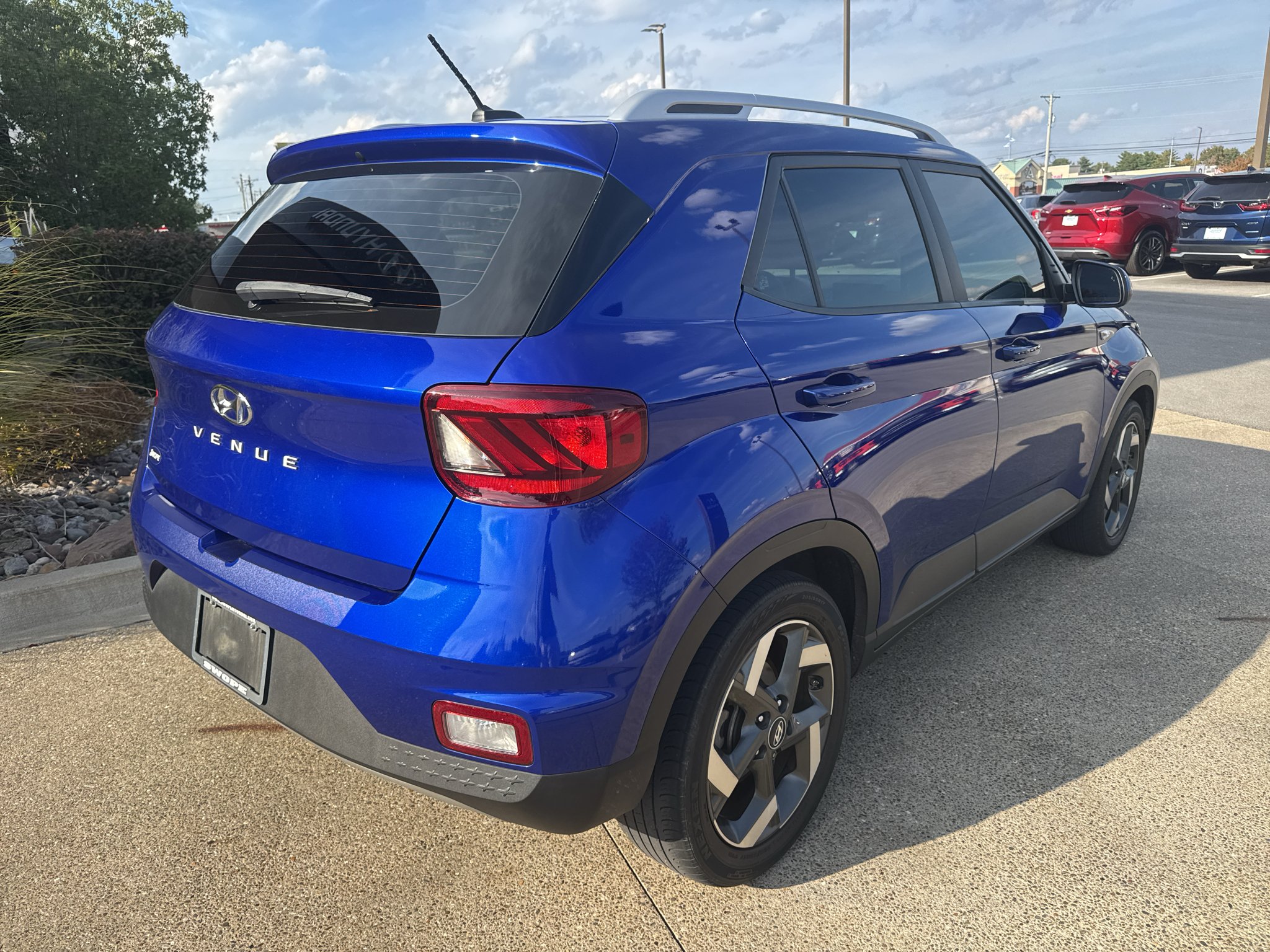 Certified Used 2024 Intense Blue Hyundai SEL image 5