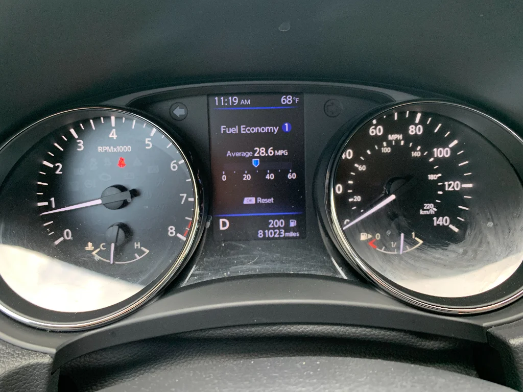 Used 2019 Brilliant Silver Metallic Nissan SV image 12