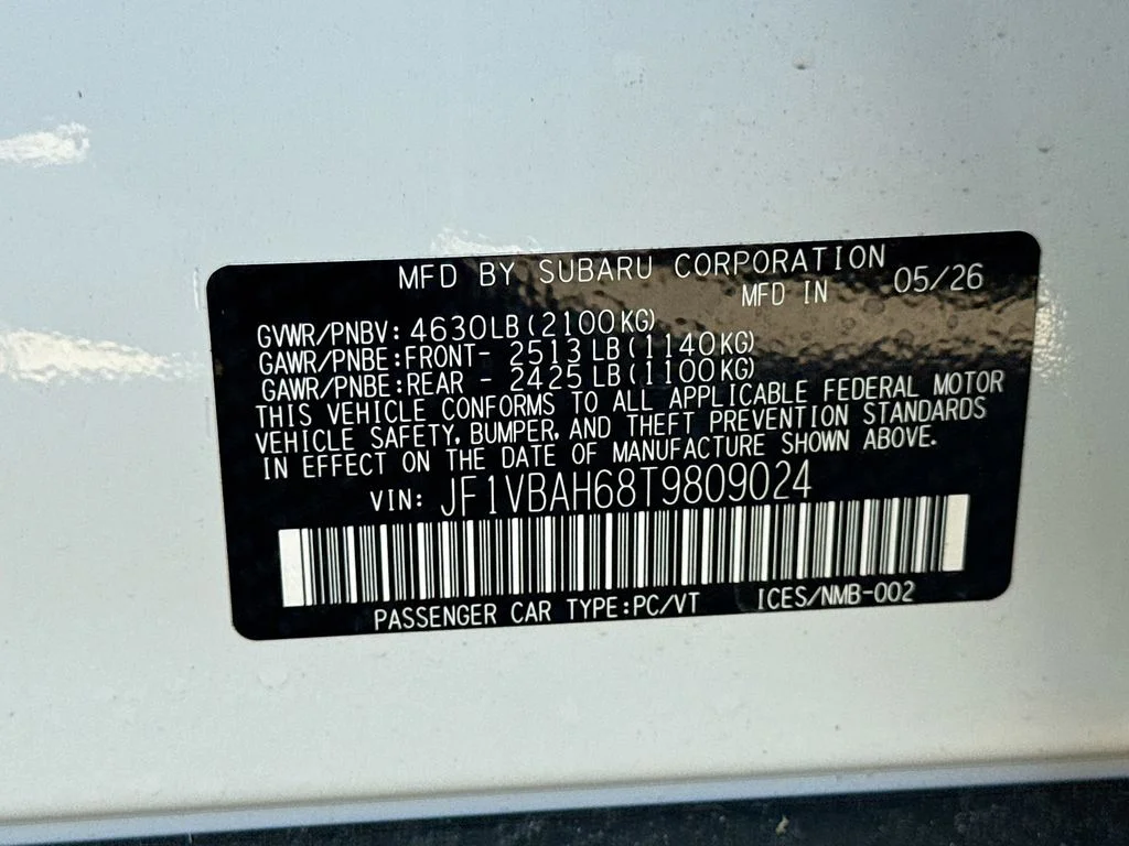 New 2026 White Subaru Base image 38