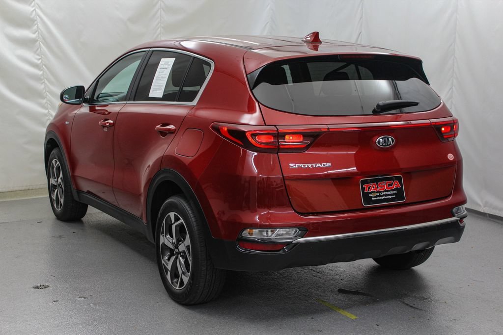 Used 2020 Red Kia LX image 6