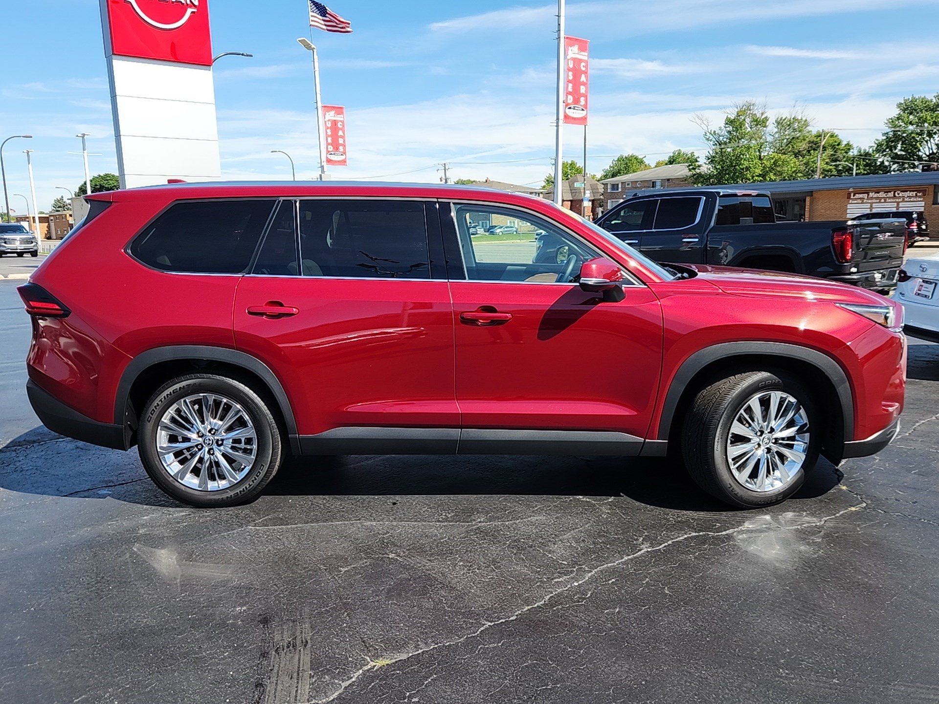 Used 2025 Red Toyota Platinum image 8