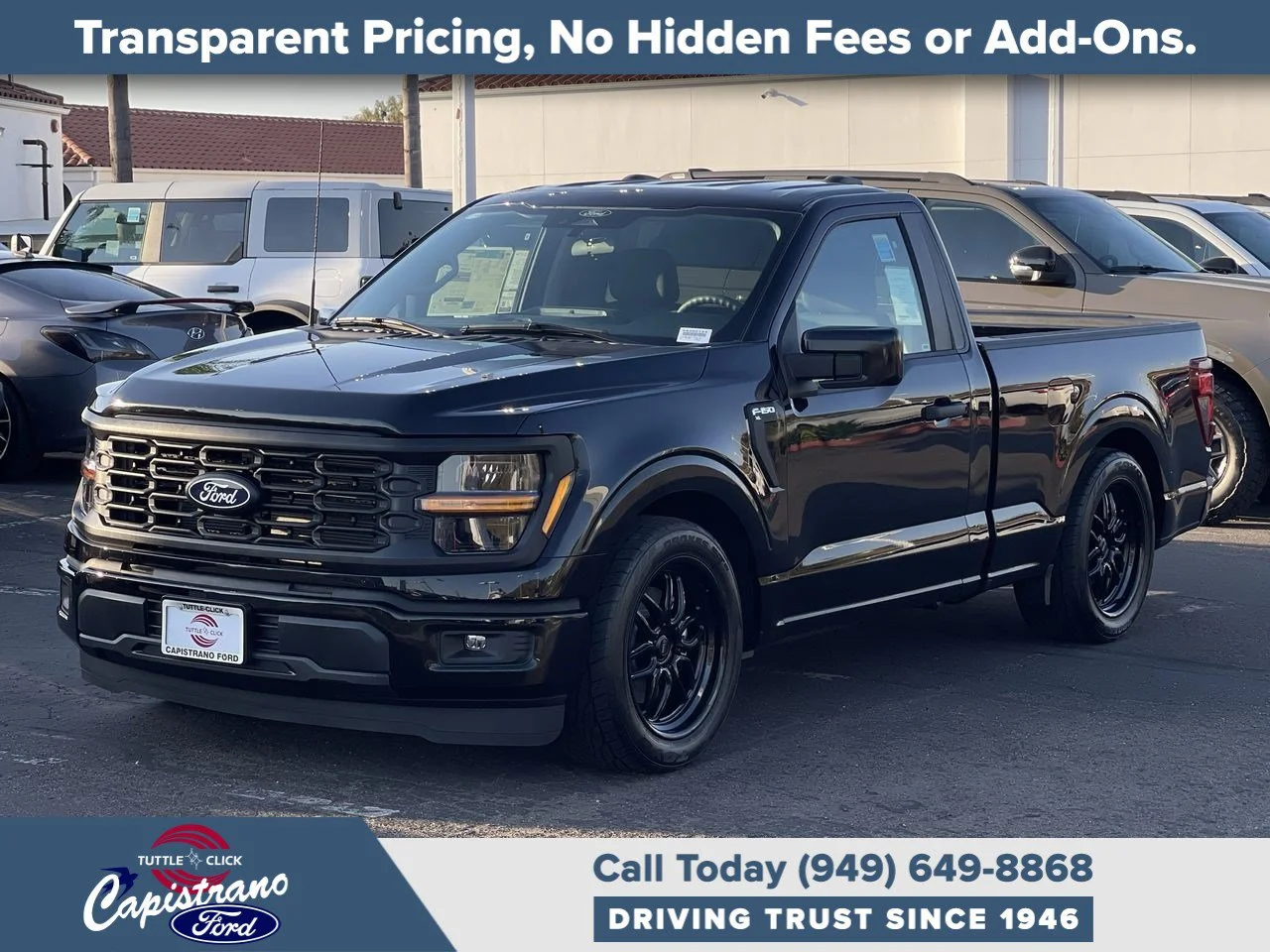 New 2026 Agate Black Metallic Ford XL image 3