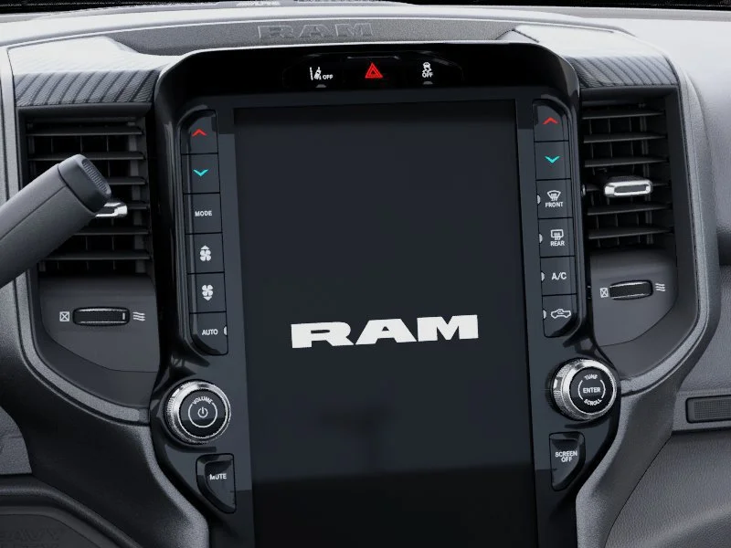 New 2027 Diamond Black Crystal Pearl-Coat Exterior Paint RAM Big Horn image 19