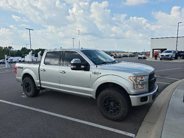 Used 2015 Ingot Silver Ford Platinum image 1