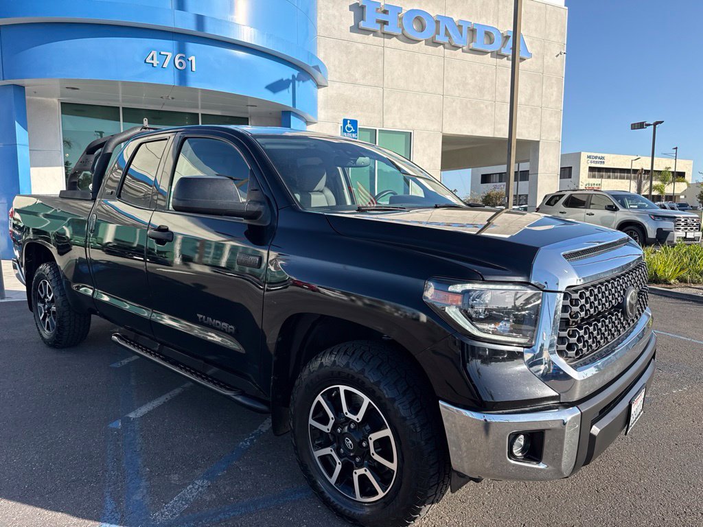 Used 2021 Midnight Black Metallic Toyota SR5 image 3