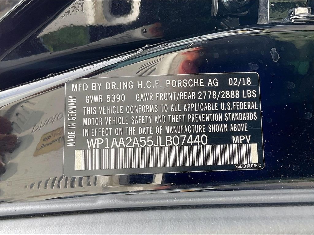 Used 2018 Black Porsche Base image 34