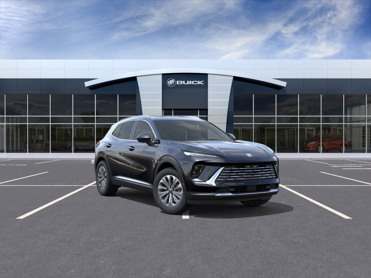 New 2026 Ebony Twilight Metallic Buick Preferred image 1