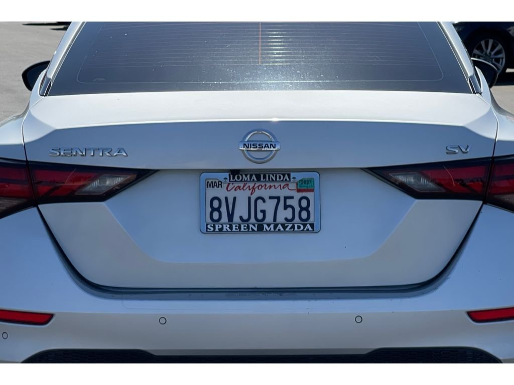 Used 2021 Brilliant Silver Metallic Nissan SV image 16