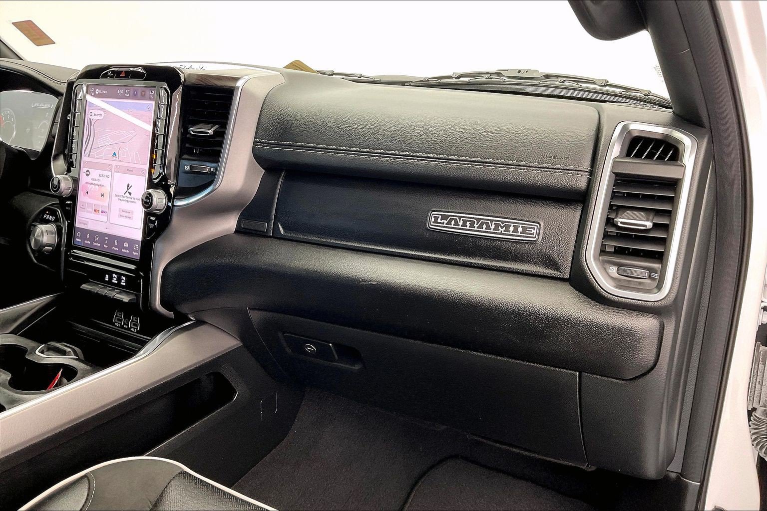 Used 2025 Bright White Clearcoat Ram Laramie image 16