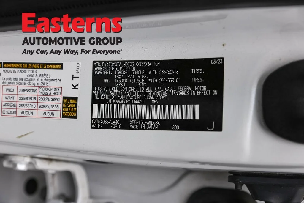 Used 2023 White Lexus 450e Premium image 34