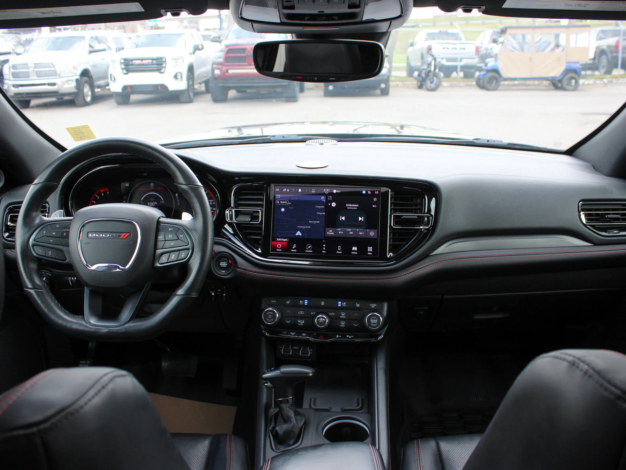 Certified Used 2023 Grey Dodge R/T * No Accidents | HEMI V8 | Nappa Heated/Vented Leather | Adaptive Cruise | Apple CarPlay image 4