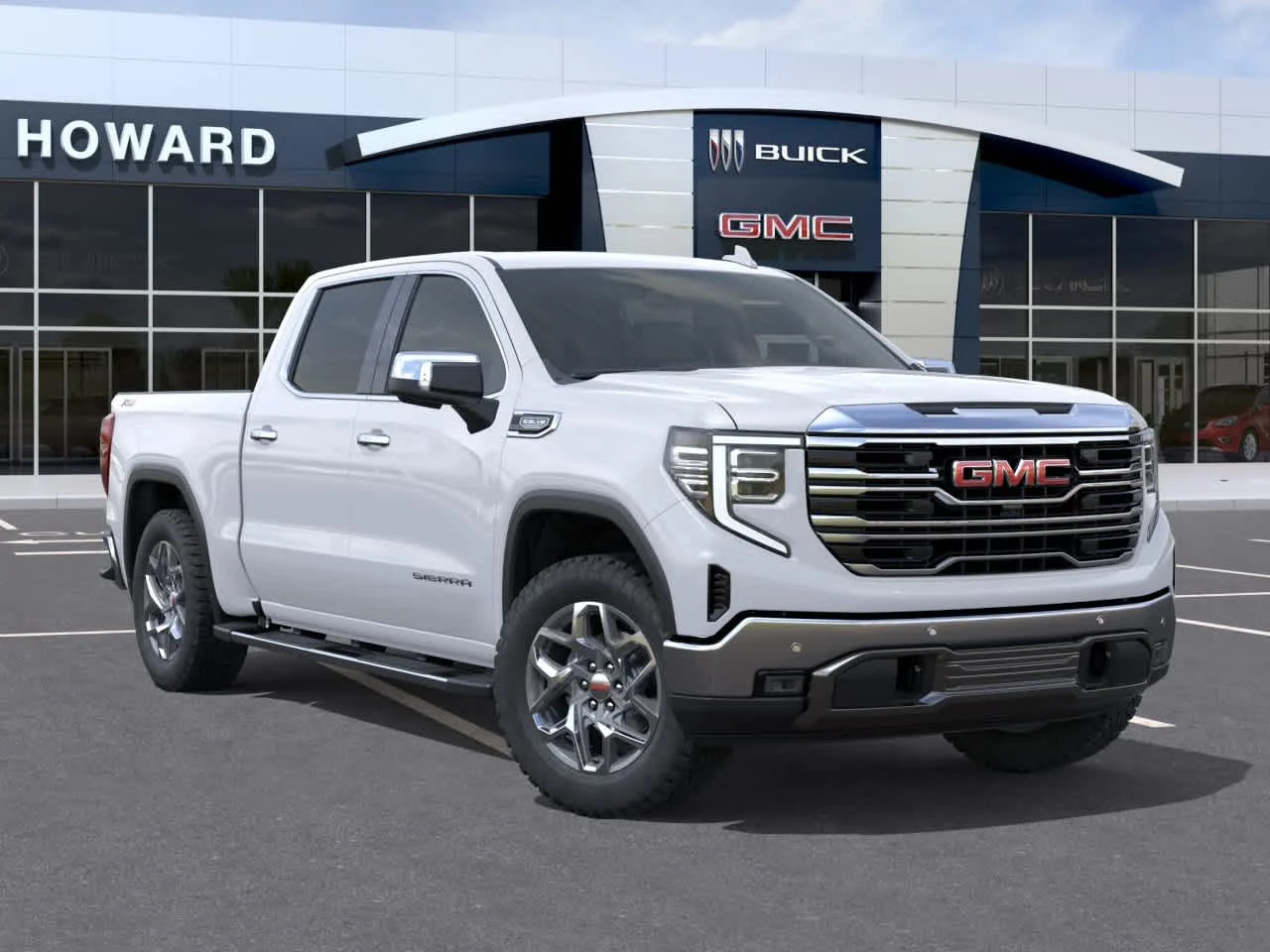 New 2026 Summit White GMC SLT image 7