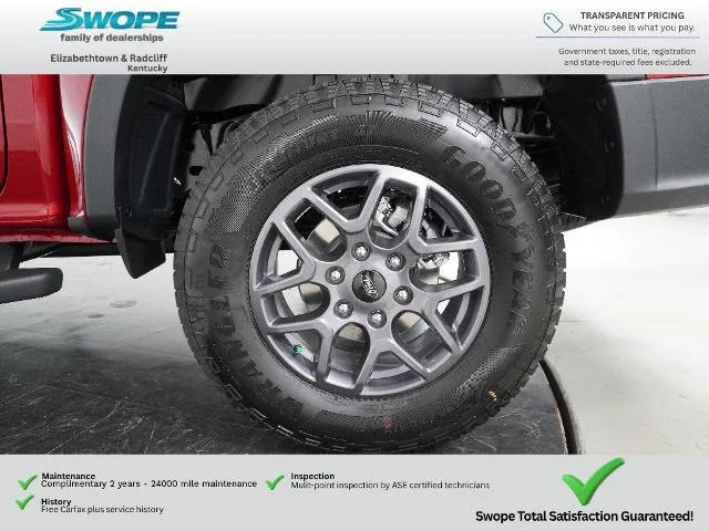 New 2026 Ruby Red Metallic Tinted Clearcoat Ford XLT image 59