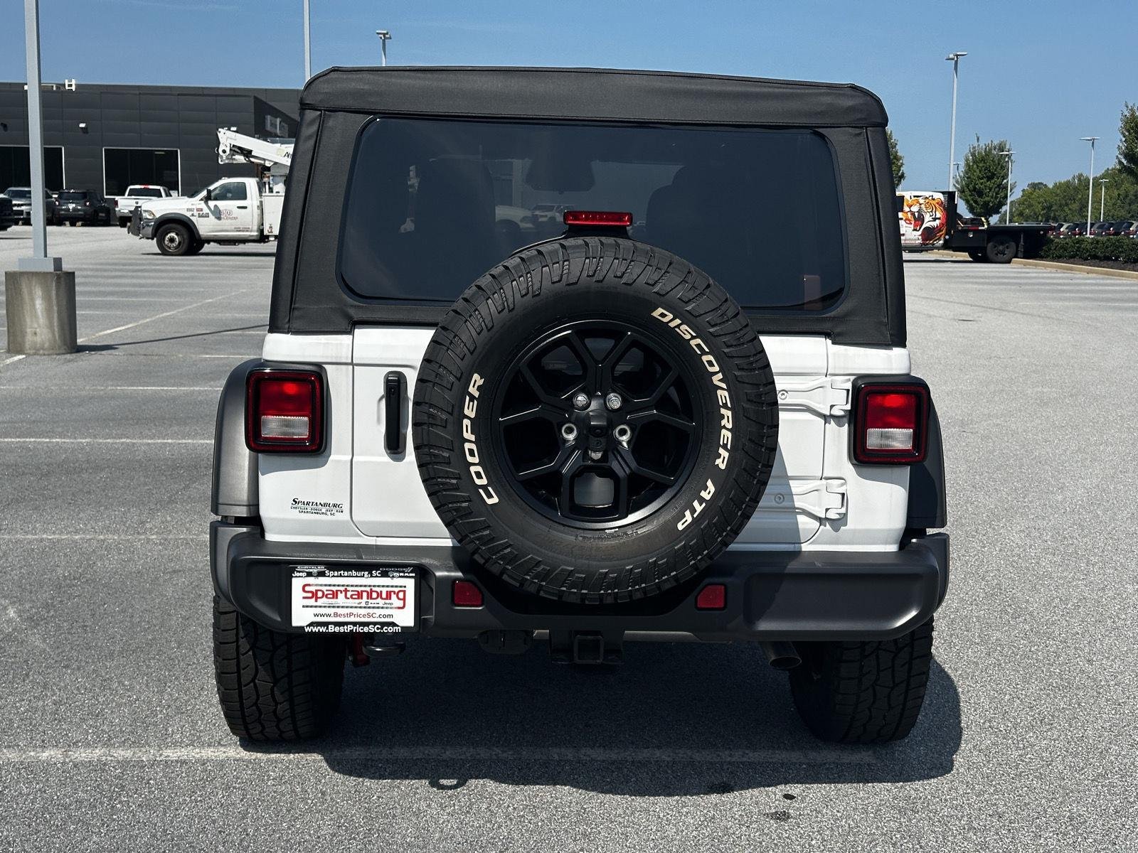 Used 2026 Bright White Clearcoat Jeep Willys image 8