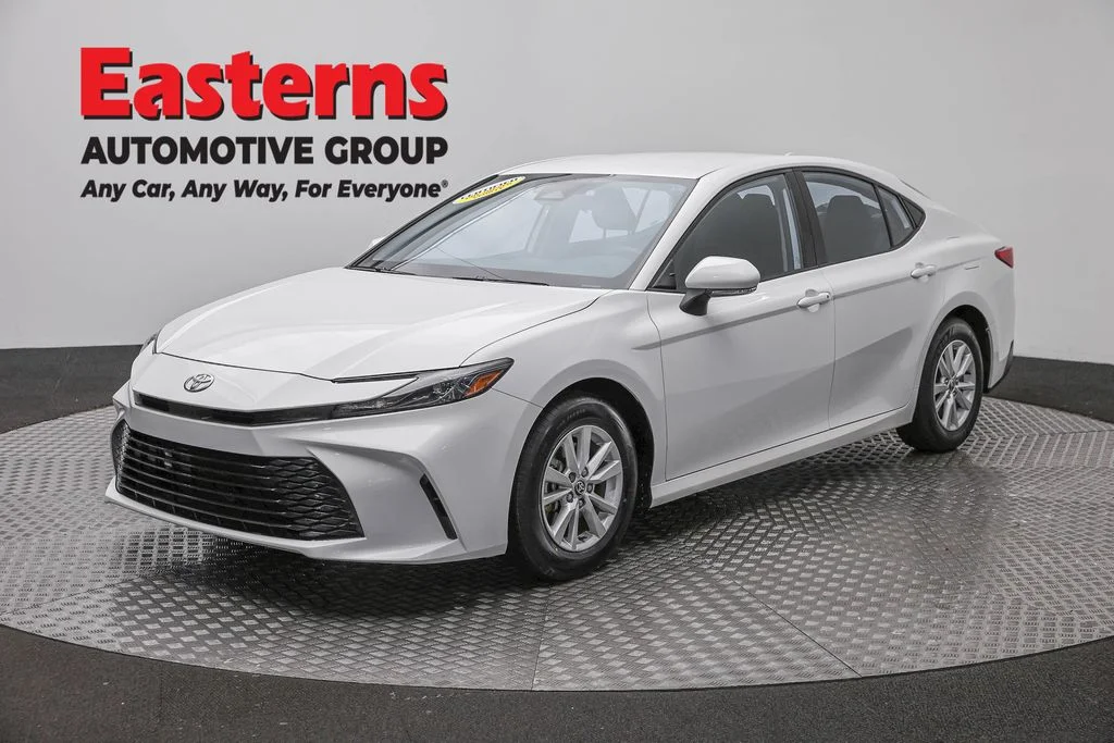 Used 2025 White Toyota LE image 1