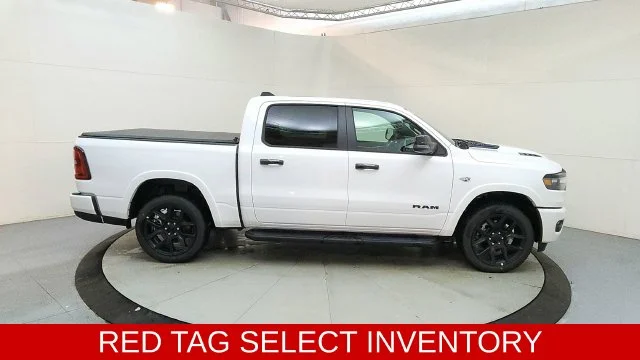 New 2026 Bright White Clear-Coat Exterior Paint RAM Laramie image 11
