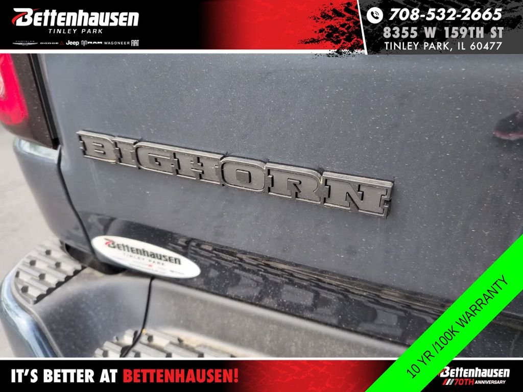 New 2026 Forged Blue Metallic Exterior Paint RAM Big Horn image 9