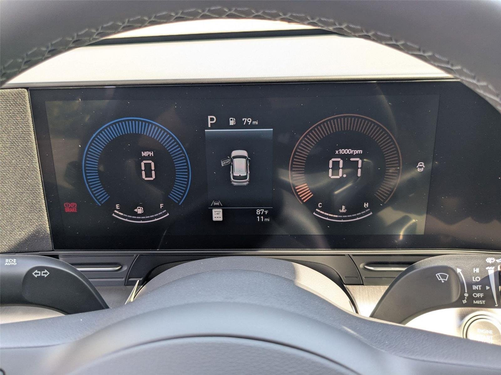 New 2026 Denim Blue Pearl Hyundai SEL Premium image 11