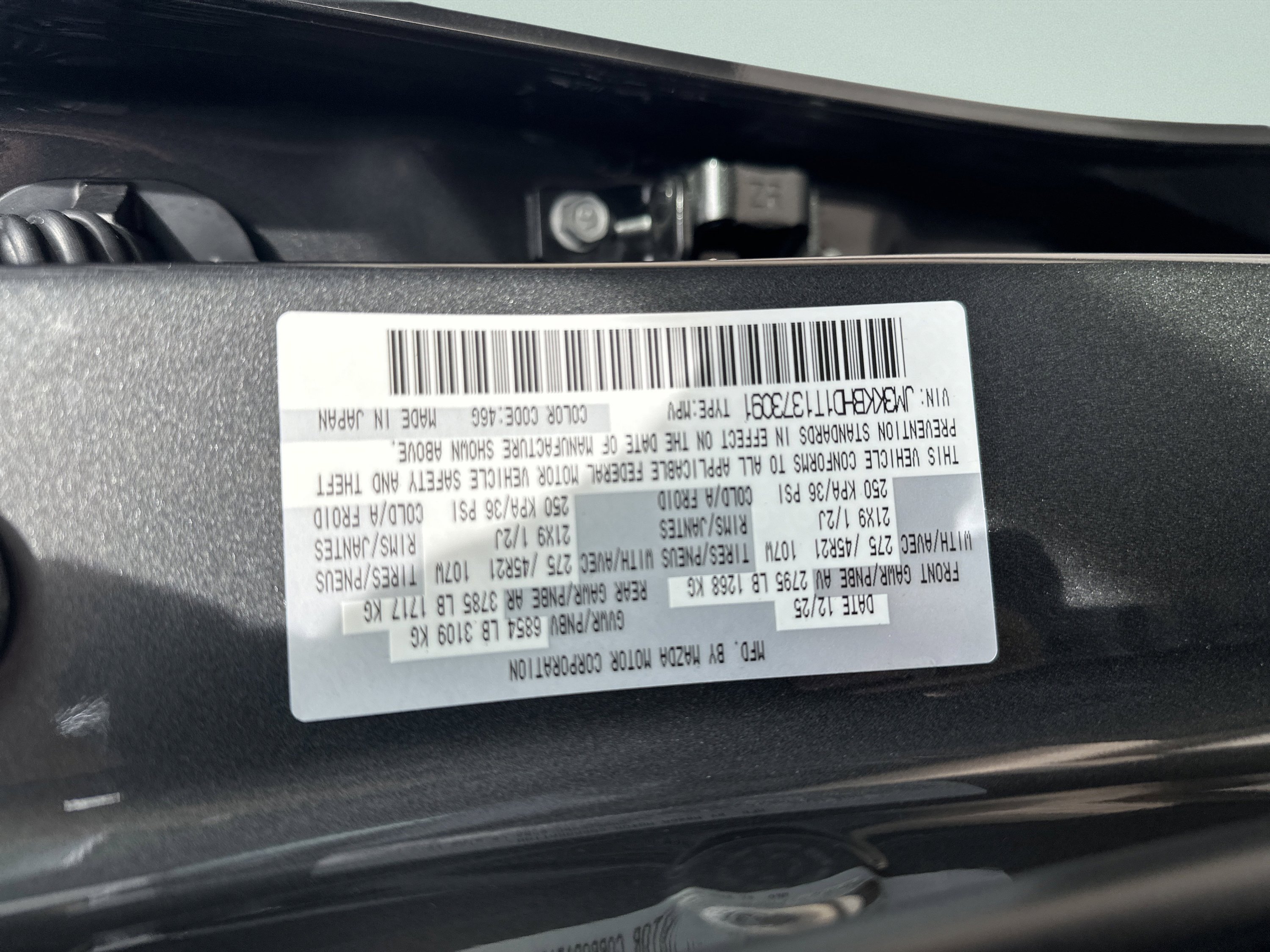 New 2026 Machine Gray Metallic Mazda 3.3 Turbo Preferred AWD image 26