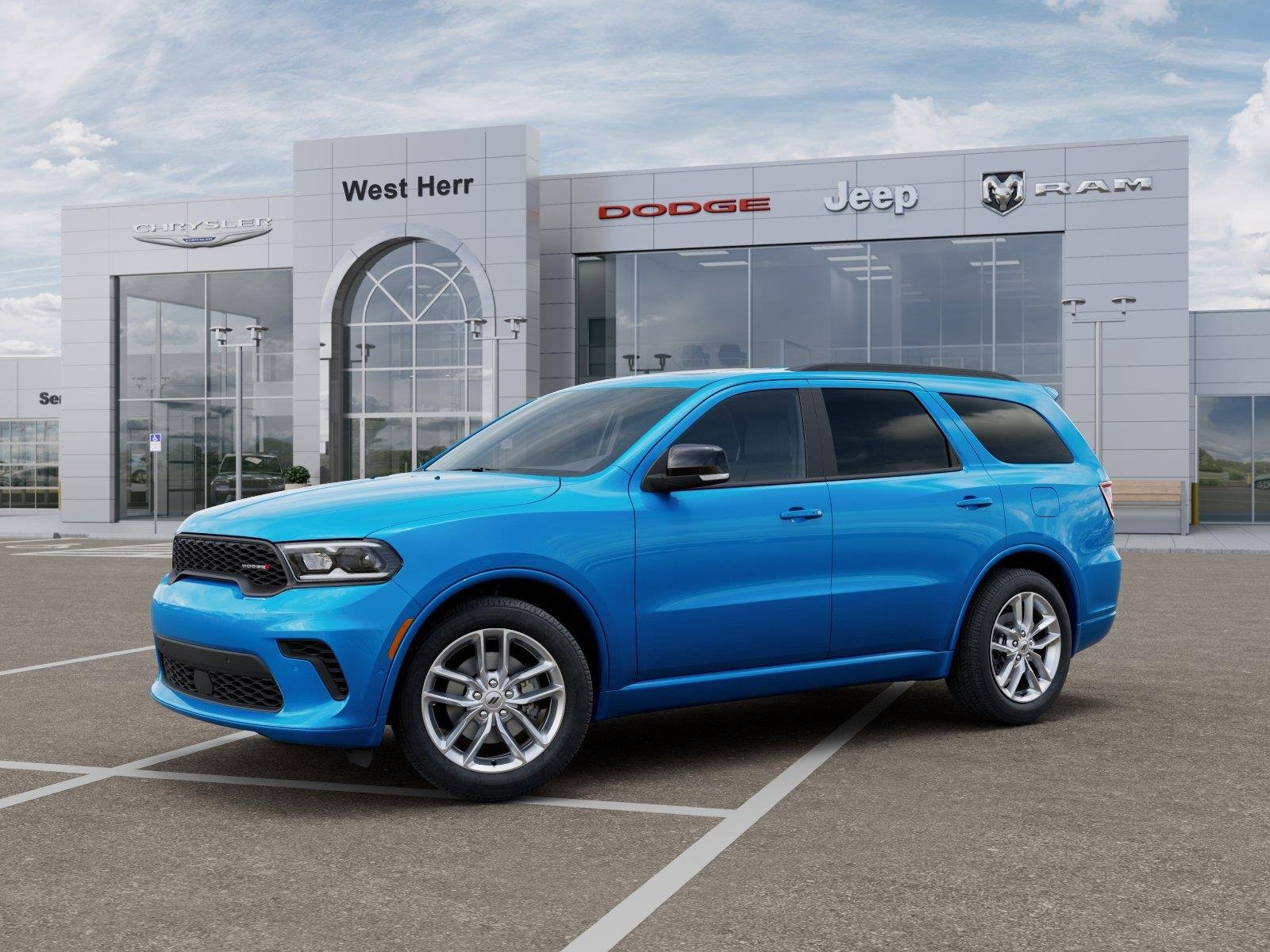 New 2026 B5 Blue Exterior Paint Dodge DURANGO GT PLUS AWD image 2