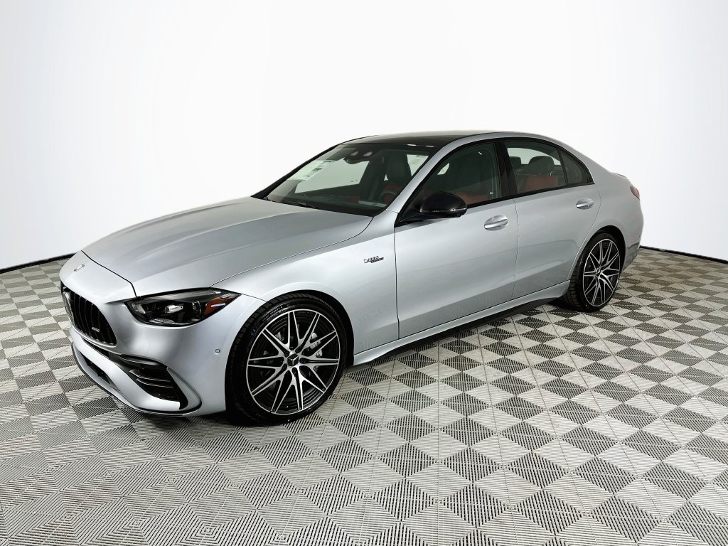 New 2026 Cirrus Silver Metallic Mercedes-Benz C 43 AMG® image 3