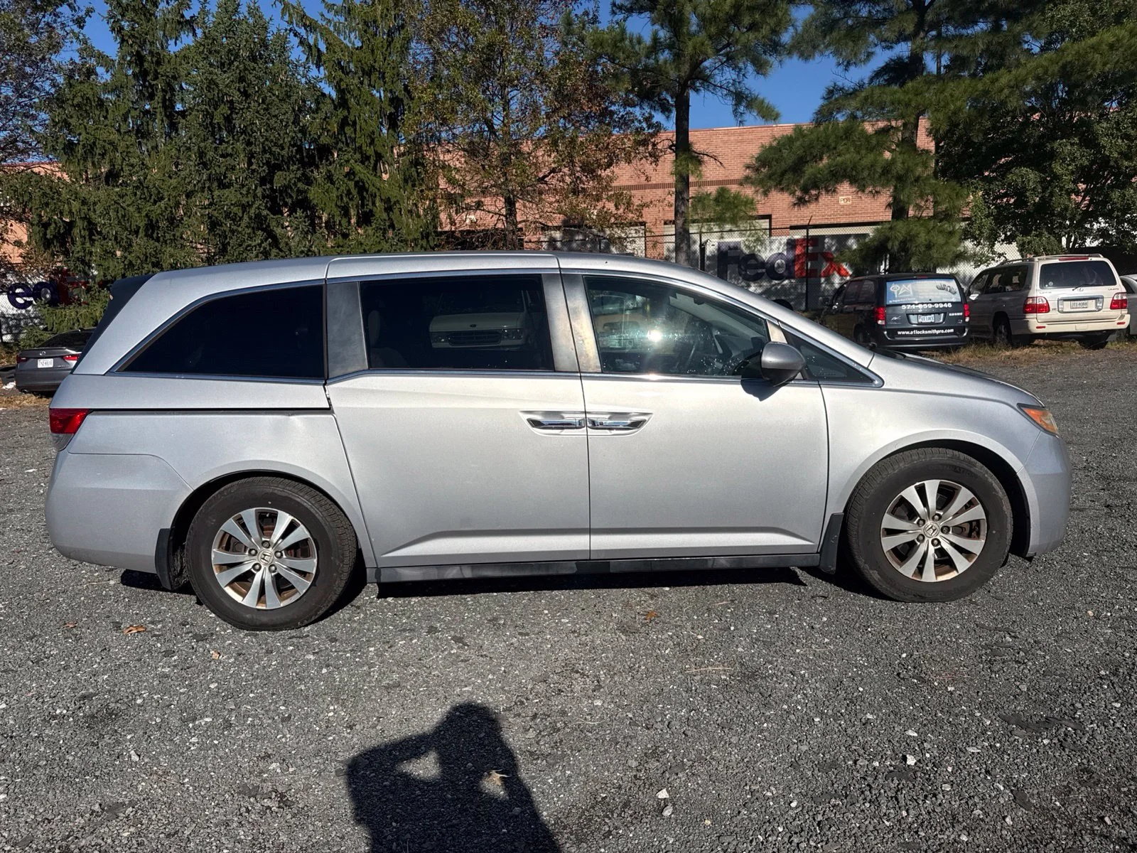 Used 2014 Gray Honda EX-L image 2