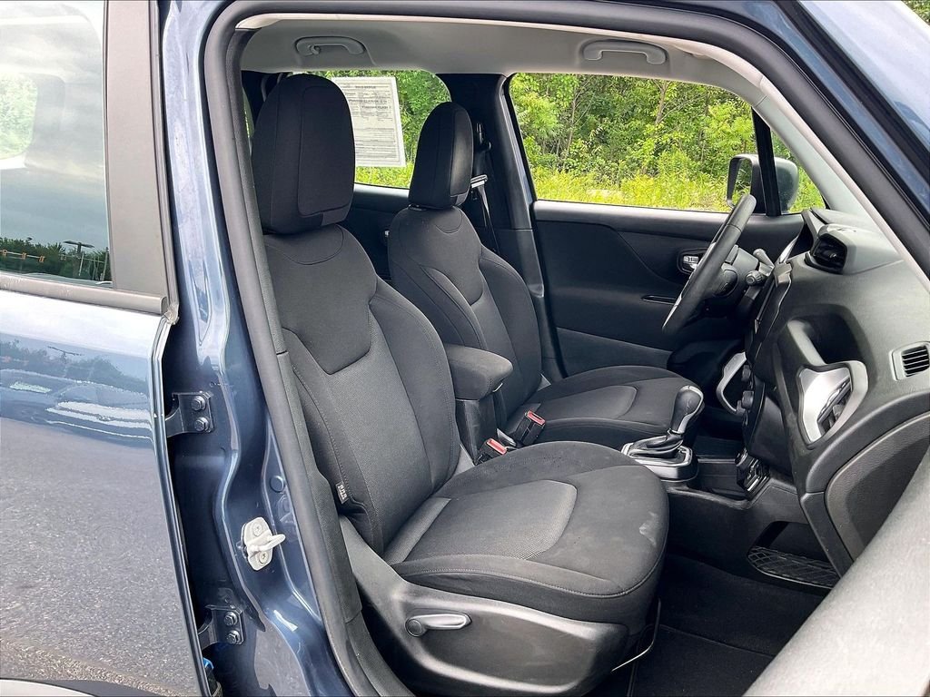 Used 2021 Slate Blue Pearlcoat Jeep Sport image 10