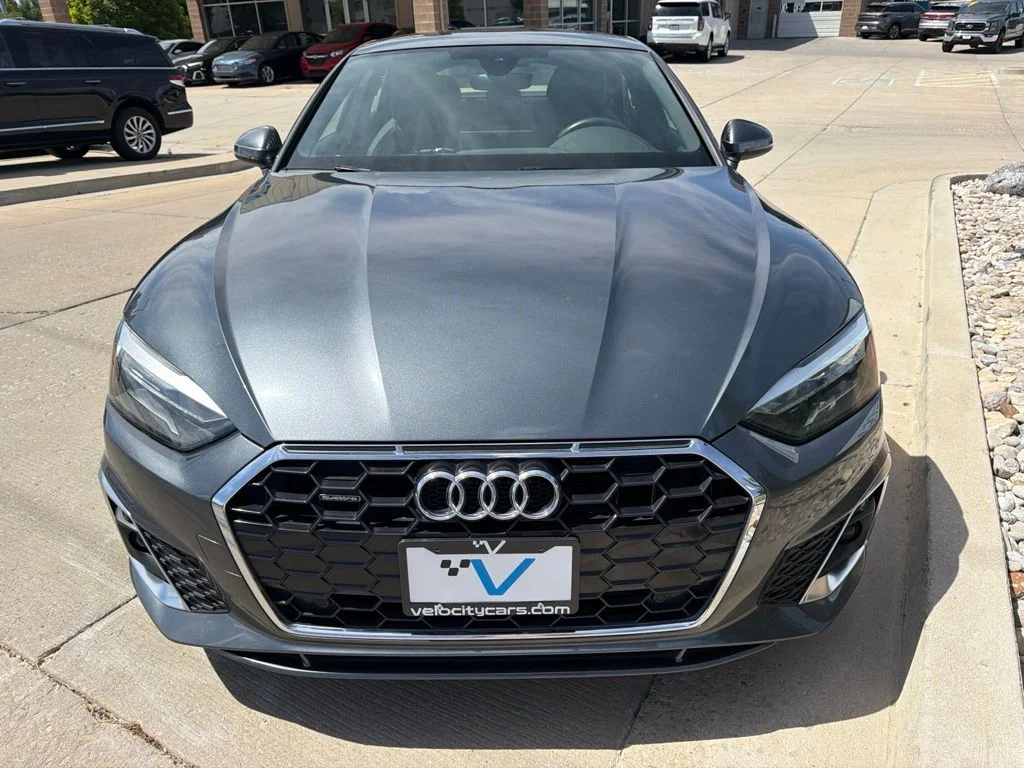 Used 2021 Gray Audi 45 S line Premium image 2