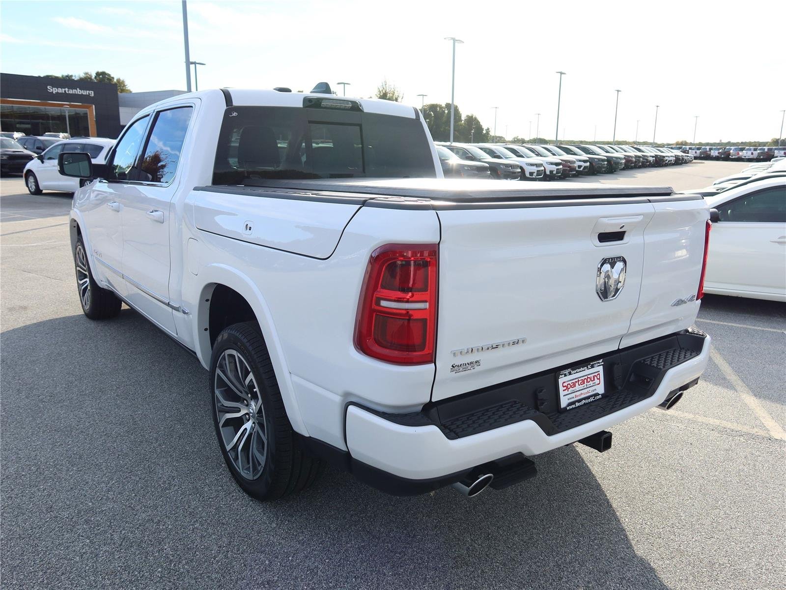 New 2026 Ivory White Tri-Coat Pearl-Coat Exterior Paint RAM Tungsten image 4