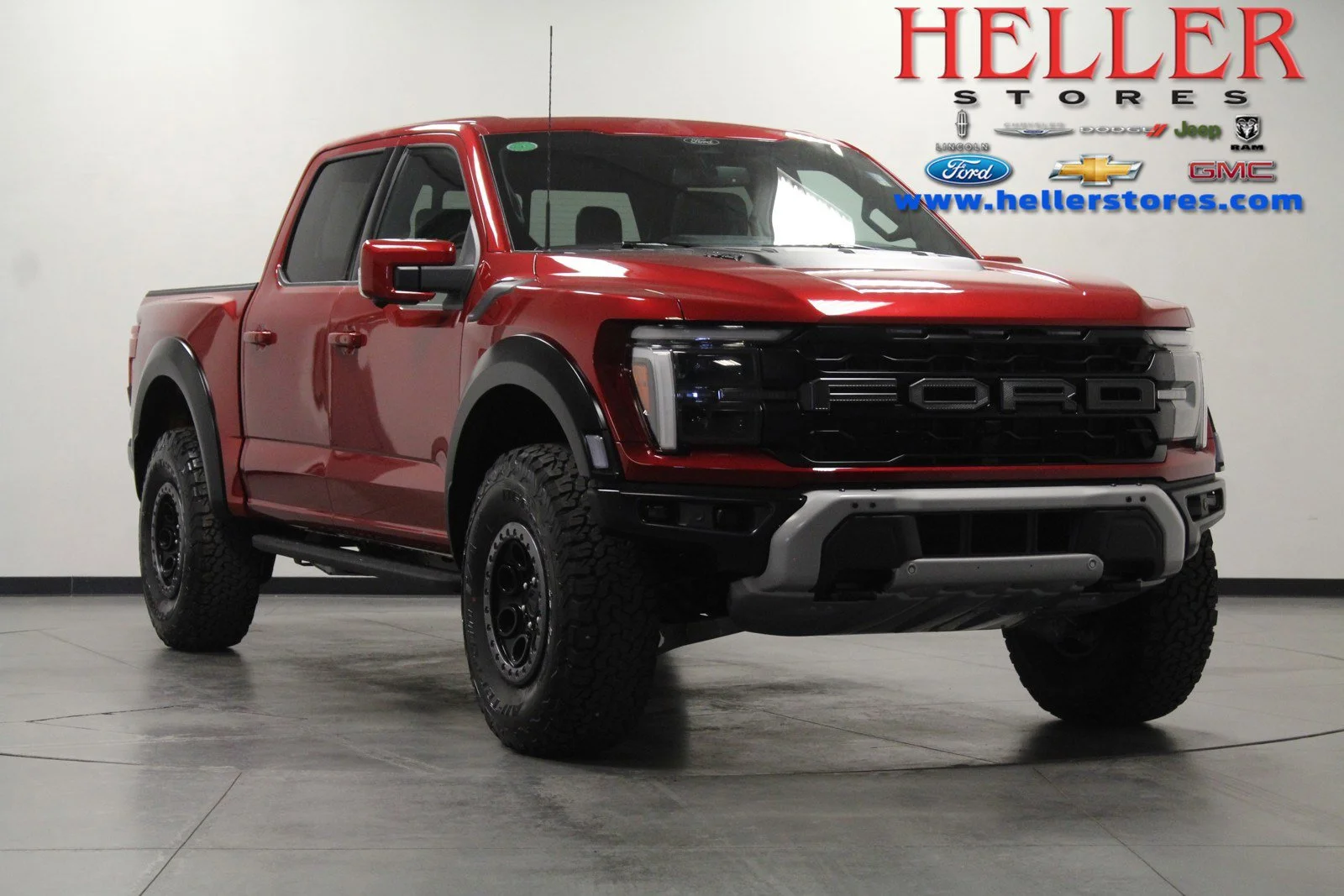 Used 2024 Rapid Red Metallic Tinted Clearcoat Ford Raptor image 1