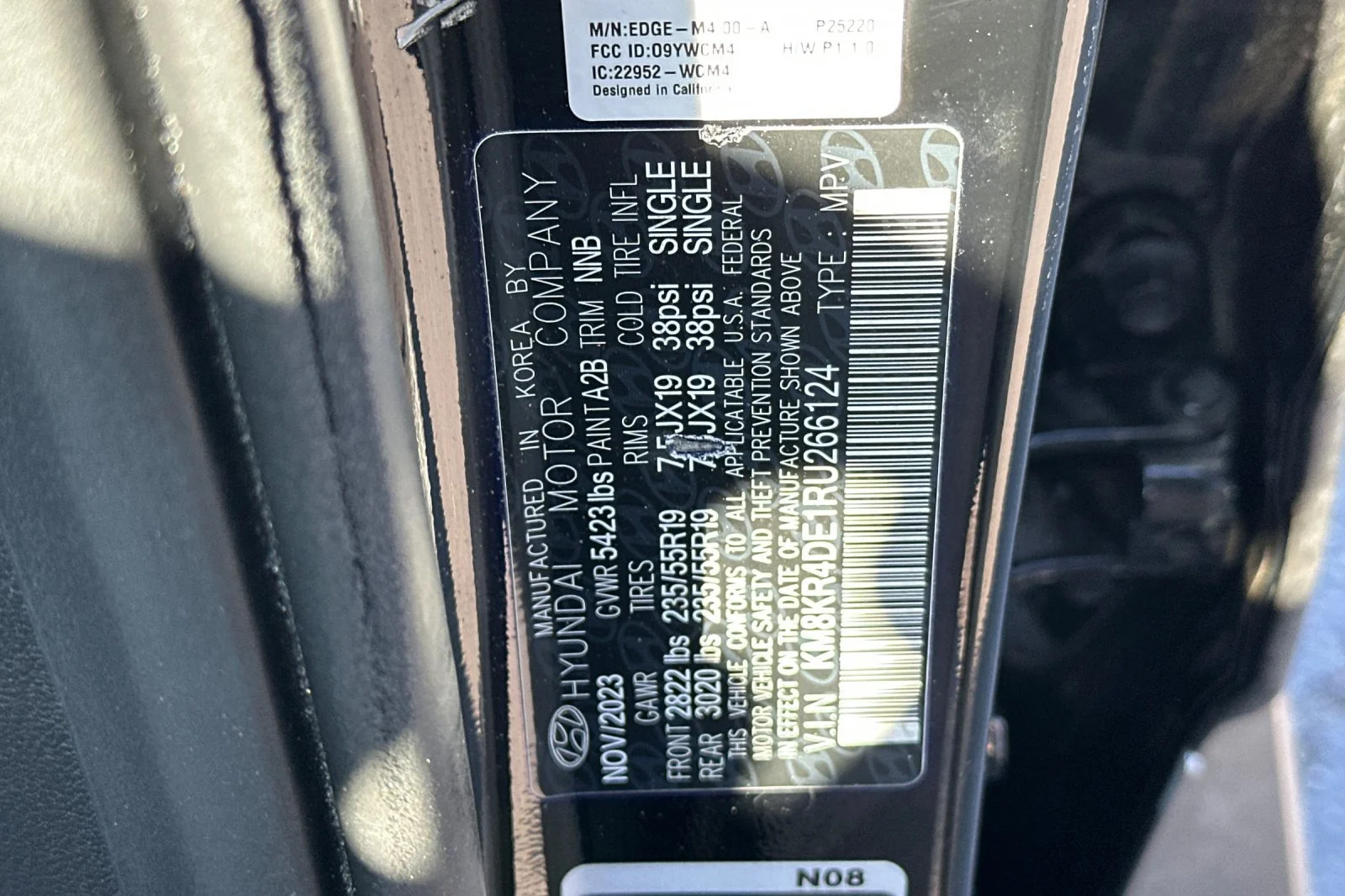 Used 2024 Abyss Black Hyundai Limited image 30