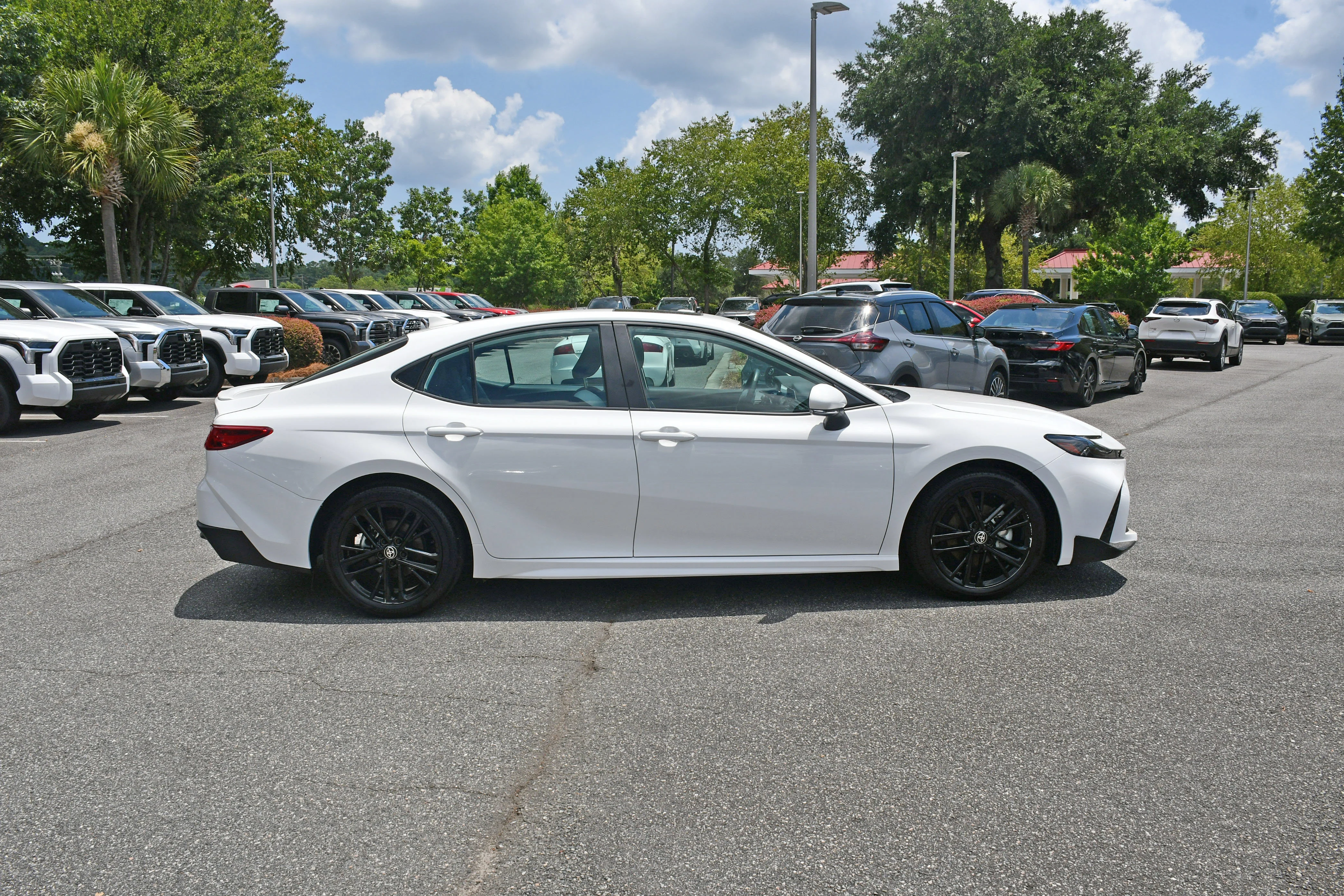 Certified Used 2025 White Toyota SE image 5