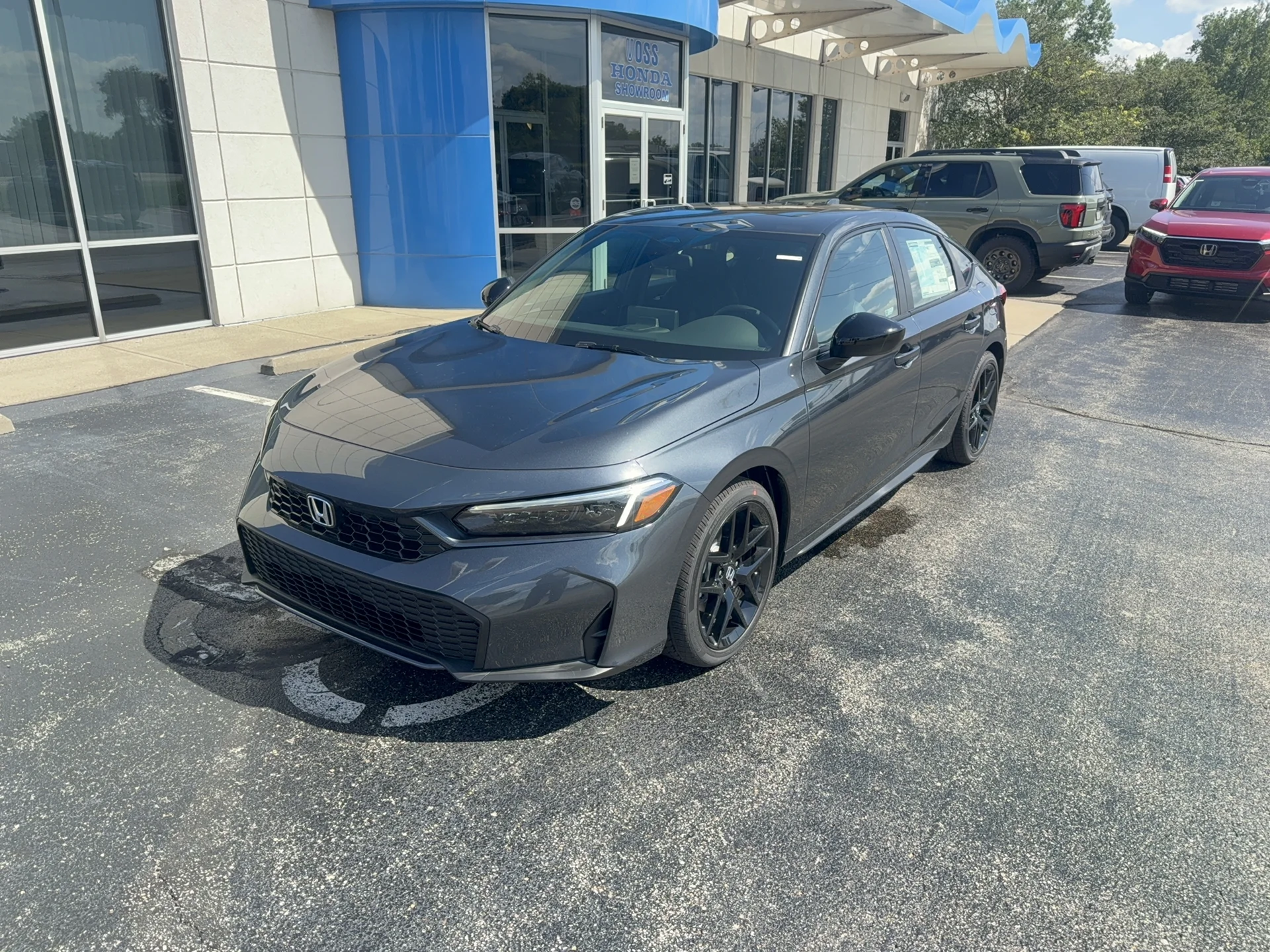 New 2026 Meteorite Gray Metallic Honda Sport image 1