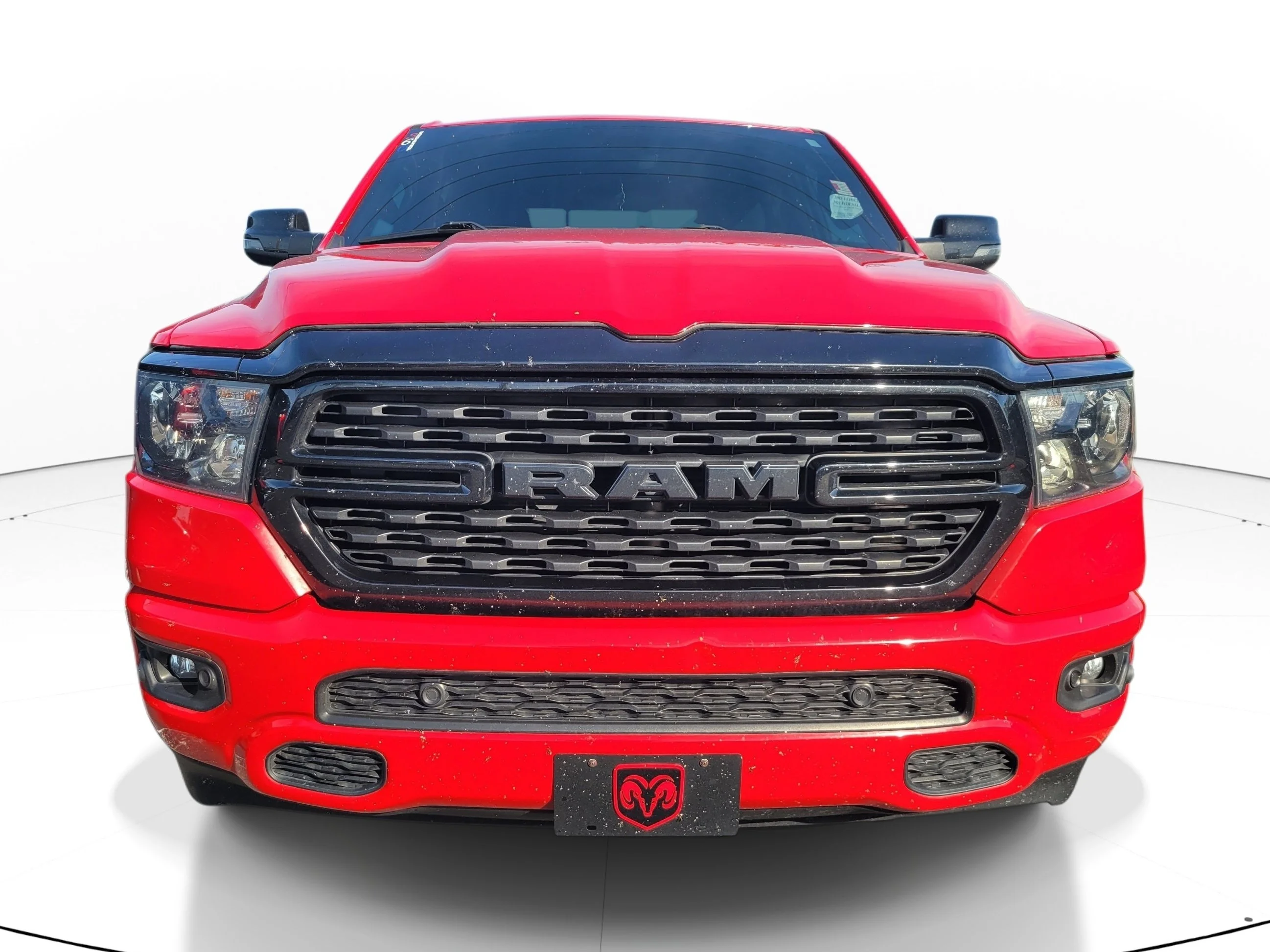 Used 2023 Flame Red Clearcoat Ram Big Horn image 2