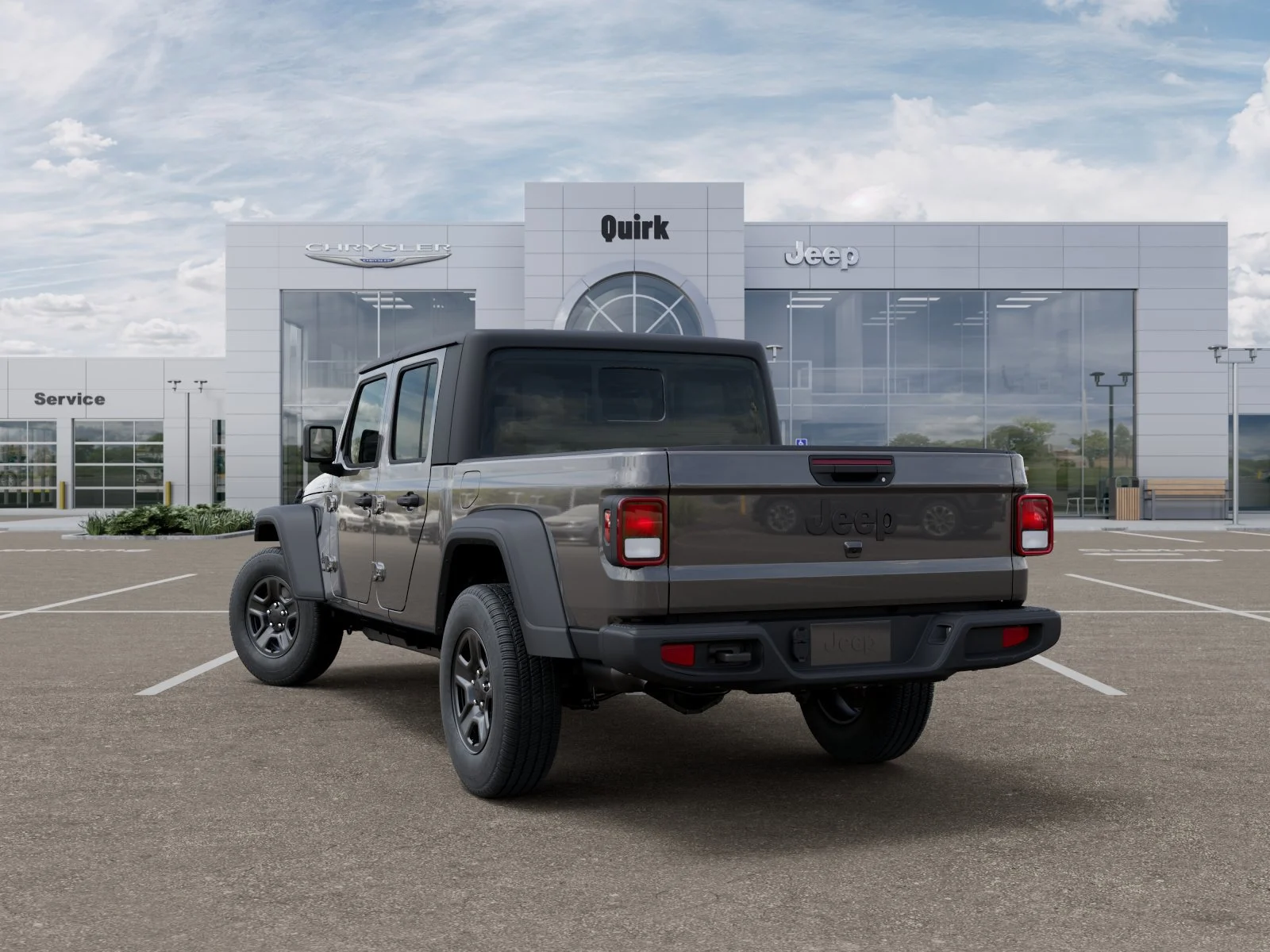 New 2026 Granite Crystal Metallic Clear-Coat Exterior Paint Jeep Sport image 3