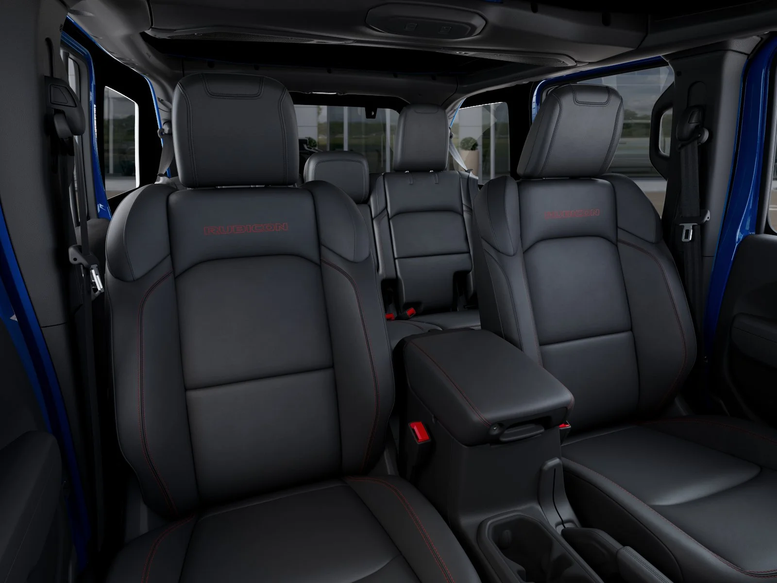 New 2026 Hydro Blue Pearl-Coat Exterior Paint Jeep Rubicon image 42