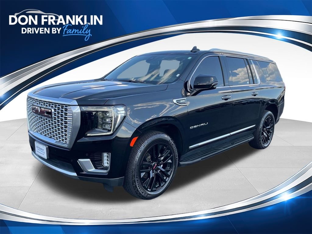 Used 2021 Black GMC Denali image 1