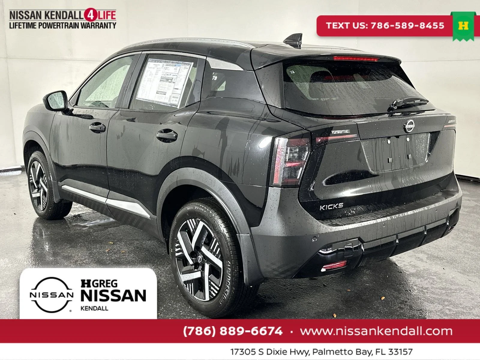 New 2026 Super Black Nissan SV image 6
