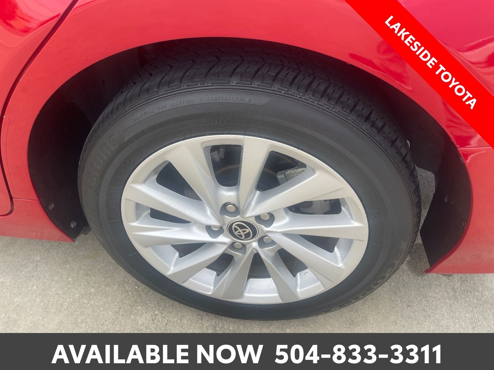 Certified Used 2024 Red Toyota LE image 14