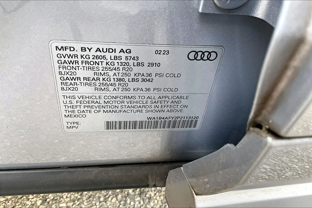 Used 2023 Silver Audi Premium Plus image 19