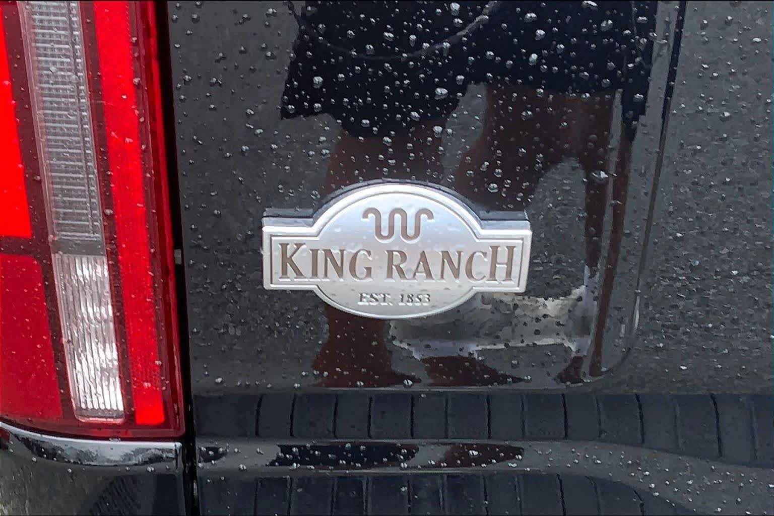 Used 2025 Agate Black/Marsh Gray Ford King Ranch image 9