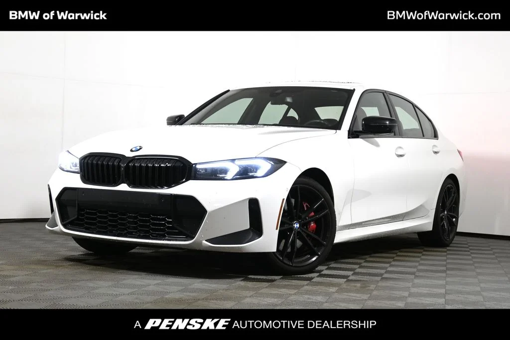Certified Used 2024 White BMW 330i xDrive image 1