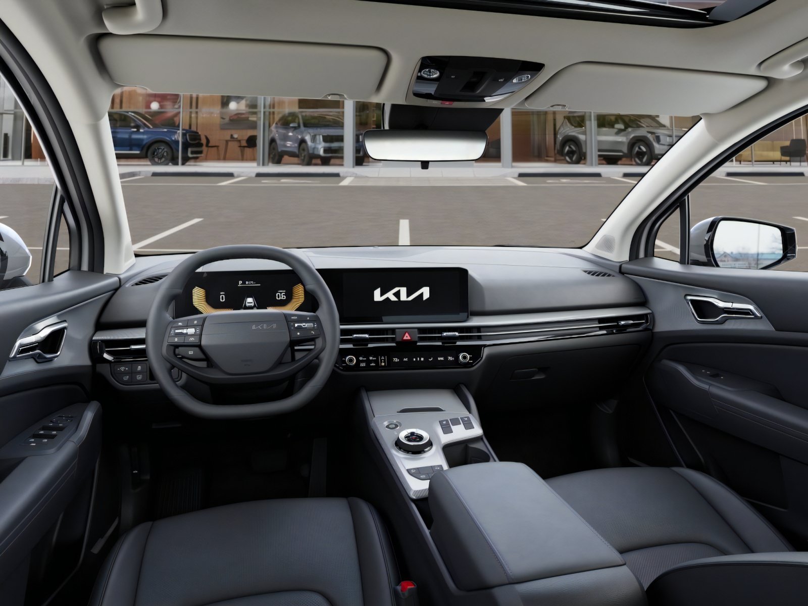 New 2027 Snow White Pearl Kia EX image 14