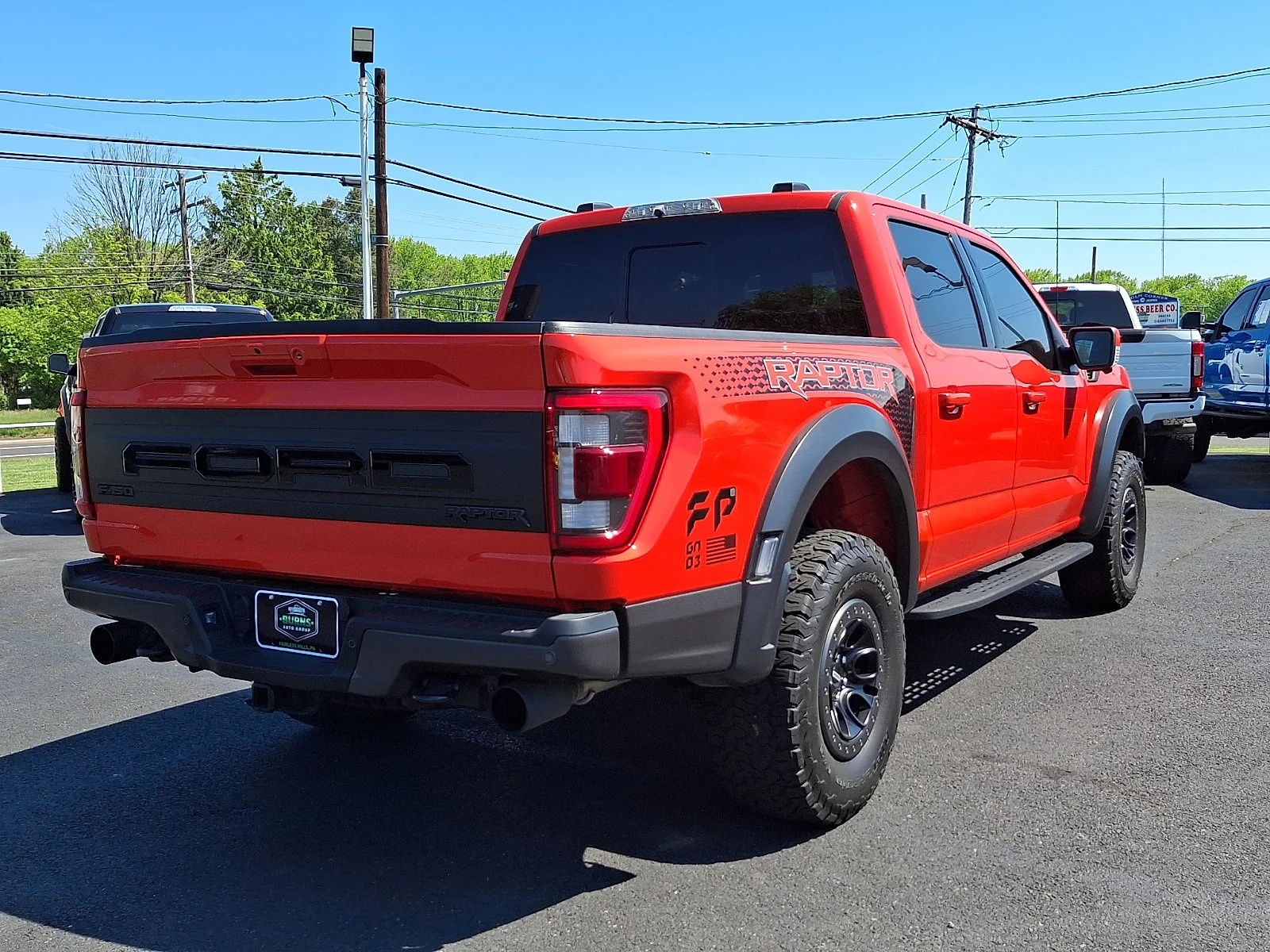 Used 2022 Code Orange Metallic Ford Raptor image 10